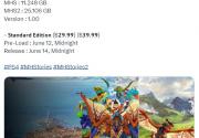 《怪物猎人物语》PS4版下载大小公布 6月12日开启预载